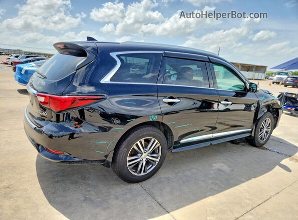 5N1AL0MN0GC532953 2016 INFINITI QX60 Black Tył prawy