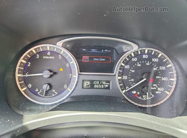 5N1AL0MN0GC532953 2016 INFINITI QX60 Black Widok zestawu wskaźników