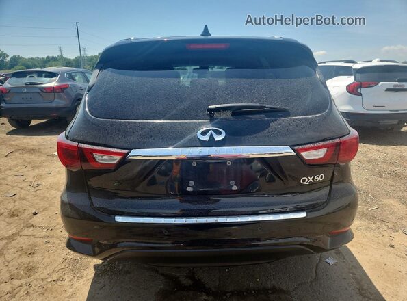 5N1AL0MN1GC521749 2016 INFINITI QX60 Black Rear view