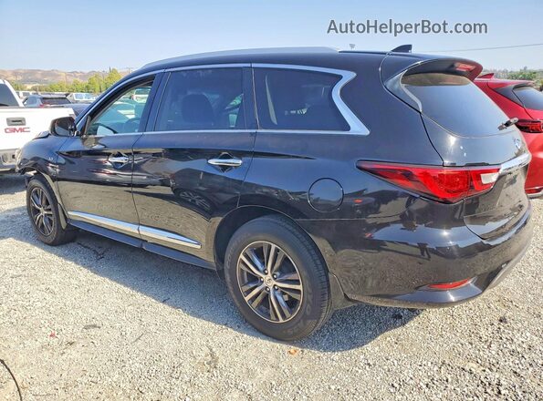 5N1AL0MN2GC514065 2016 INFINITI QX60 Black Trasero izquierdo