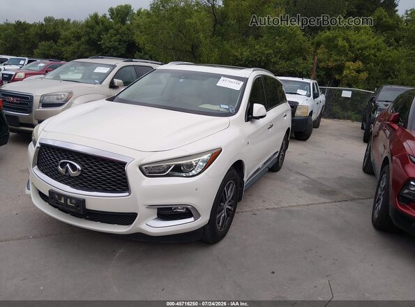 5N1AL0MN3GC509750 2016 INFINITI QX60 White Front left