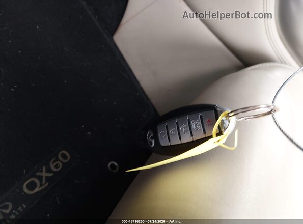 5N1AL0MN3GC509750 2016 INFINITI QX60 White Dashboard view