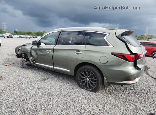 5N1AL0MN3GC522112 2016 INFINITI QX60 Green Задня ліва чверть
