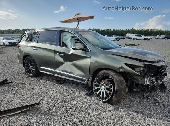 5N1AL0MN3GC522112 2016 INFINITI QX60 Green Передня права чверть