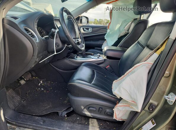 5N1AL0MN3GC522112 2016 INFINITI QX60 Green Вид салону спереду