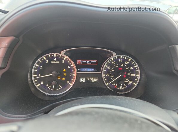 5N1AL0MN3GC522112 2016 INFINITI QX60 Green Вид щитка приладів