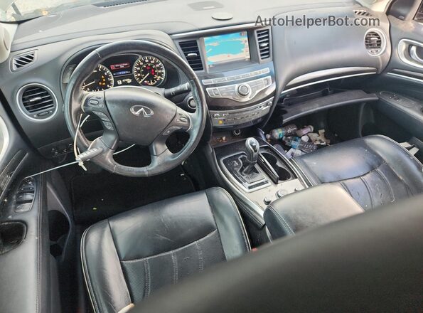 5N1AL0MN3GC522112 2016 INFINITI QX60 Green Вид панелі приладів