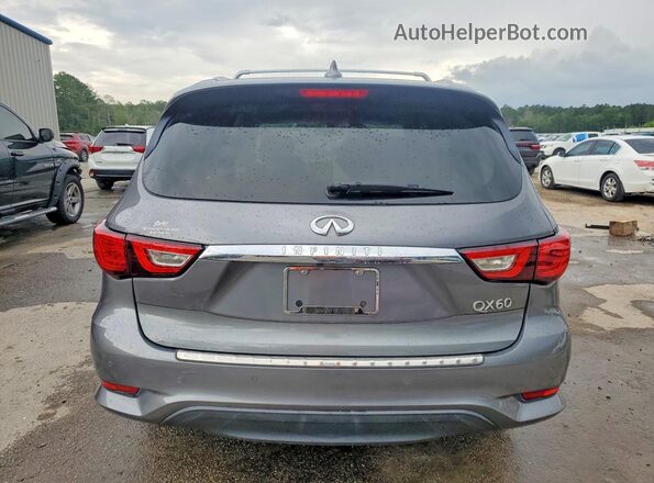5N1AL0MN4GC526220 2016 INFINITI QX60 Gray Rear view