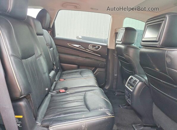 5N1AL0MN4GC526220 2016 INFINITI QX60 Gray Rear interior view