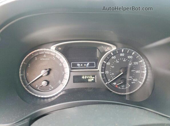 5N1AL0MN4GC526220 2016 INFINITI QX60 Gray Instrument cluster view