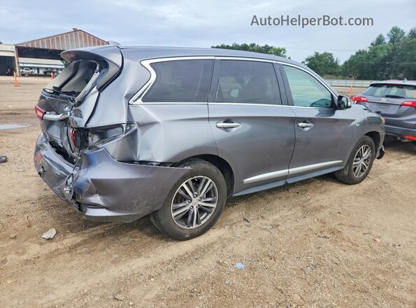 5N1AL0MN5GC504985 2016 INFINITI QX60 Charcoal Հետևի աջ