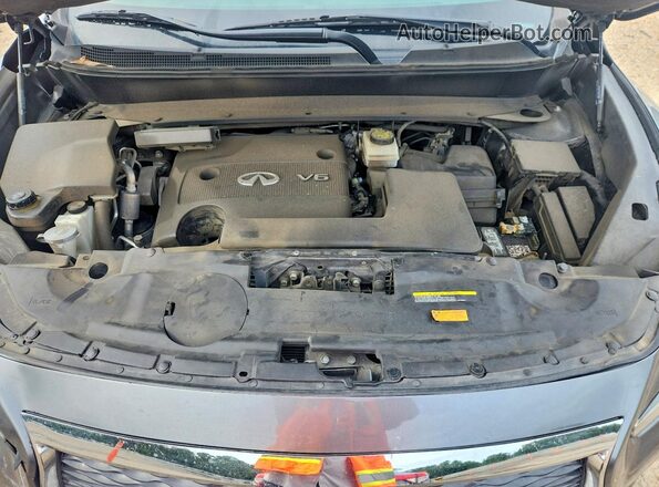 5N1AL0MN5GC504985 2016 INFINITI QX60 Charcoal Շարժիչի բաժամունքի տեսք