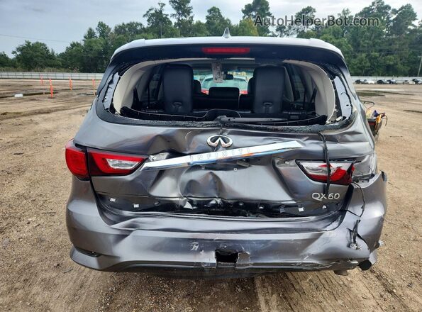 5N1AL0MN5GC504985 2016 INFINITI QX60 Charcoal Հետևի տեսք