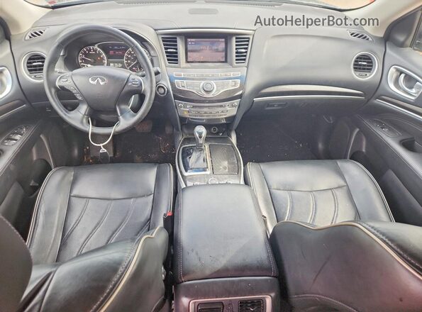 5N1AL0MN5GC504985 2016 INFINITI QX60 Charcoal Առջևի վահանակի տեսք