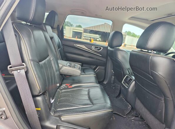5N1AL0MN5GC504985 2016 INFINITI QX60 Charcoal Սալոնի հետևի տեսք