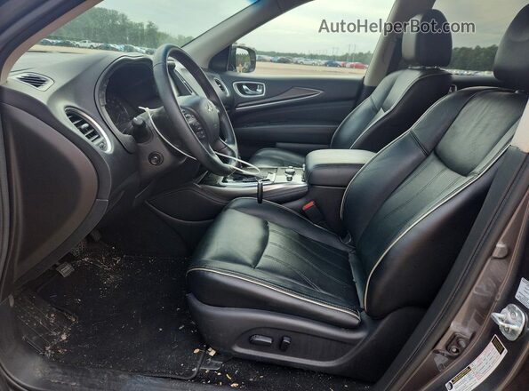 5N1AL0MN5GC504985 2016 INFINITI QX60 Charcoal Սալոնի դիմացի տեսք