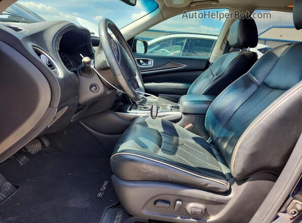 5N1AL0MN5GC524878 2016 INFINITI QX60 Синий Вид салона спереди
