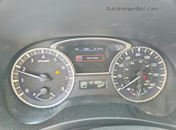 5N1AL0MN5GC524878 2016 INFINITI QX60 Синий Вид щитка приборов