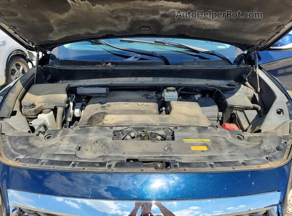 5N1AL0MN5GC524878 2016 INFINITI QX60 Синий Вид подкапотного пространства
