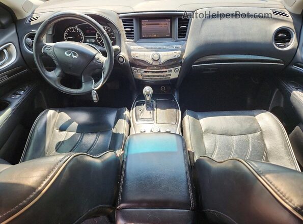 5N1AL0MN5GC524878 2016 INFINITI QX60 Синий Вид панели приборов