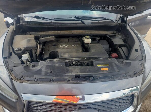 5N1AL0MN6GC502971 2016 INFINITI QX60 Gray Vista del compartimento del motor