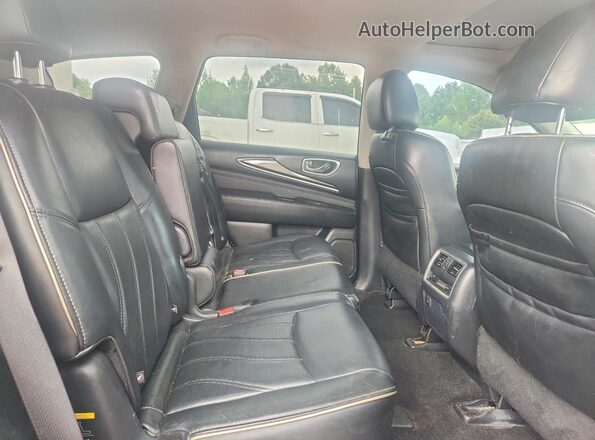 5N1AL0MN6GC502971 2016 INFINITI QX60 Gray Vista interior trasera