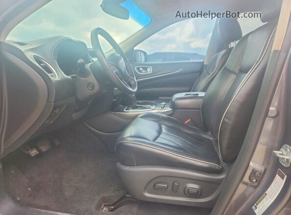 5N1AL0MN6GC502971 2016 INFINITI QX60 Gray Vista interior delantera