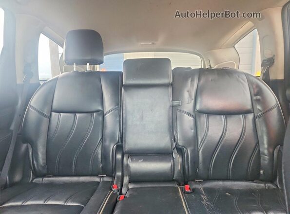 5N1AL0MN6GC502971 2016 INFINITI QX60 Gray Vista de los asientos traseros