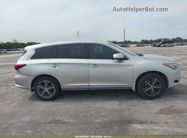 5N1AL0MN6GC525828 2016 INFINITI QX60 Silver Սալոնի հետևի տեսք