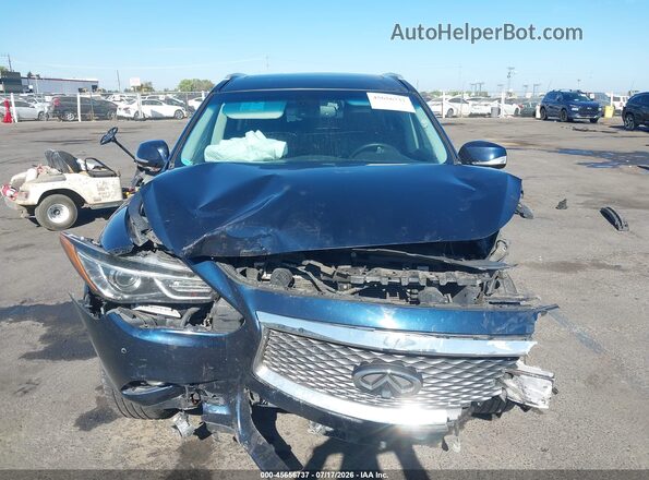 5N1AL0MN7GC510044 2016 INFINITI QX60 Blue Instrument cluster view