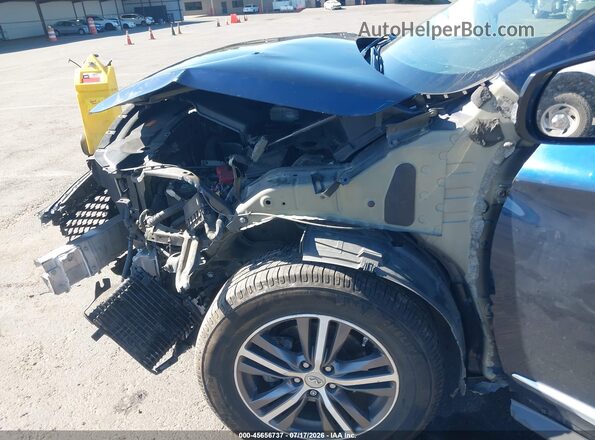 5N1AL0MN7GC510044 2016 INFINITI QX60 Blue Front view