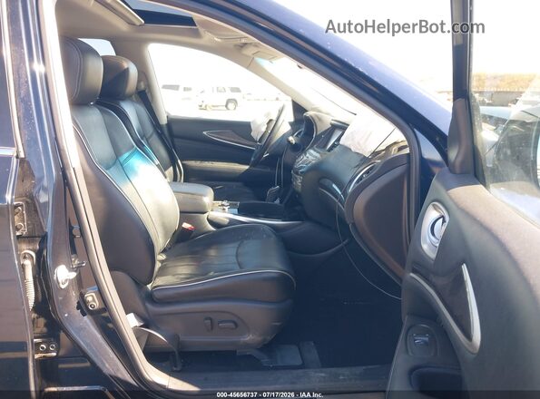 5N1AL0MN7GC510044 2016 INFINITI QX60 Blue Front interior view