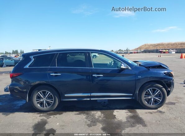 5N1AL0MN7GC510044 2016 INFINITI QX60 Blue Rear interior view
