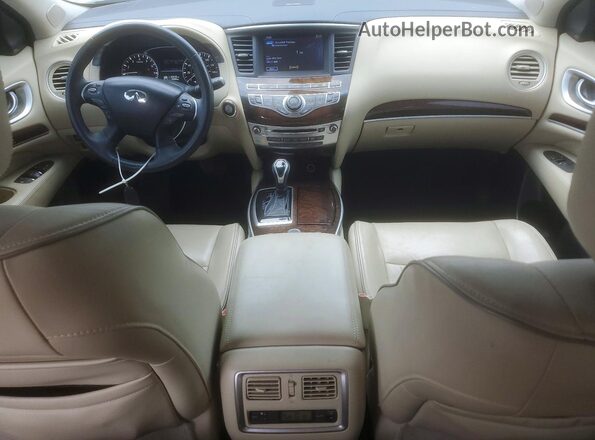 5N1AL0MNXGC522821 2016 INFINITI QX60 Blue Dashboard view