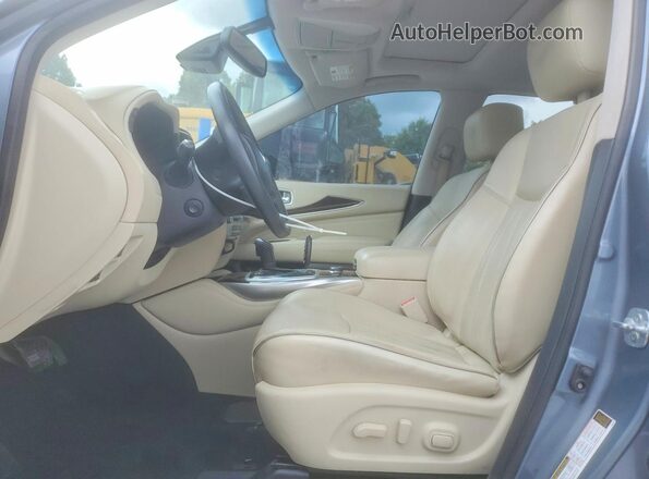 5N1AL0MNXGC522821 2016 INFINITI QX60 Blue Front interior view