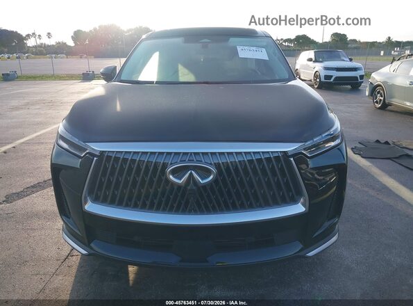 5N1AL1ER7TC332136 2026 INFINITI QX60 Black Widok zestawu wskaźników