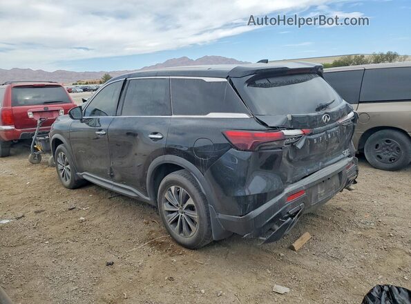 5N1AL1ERXSC345140 2025 INFINITI QX60 Black Հետևի ձախ