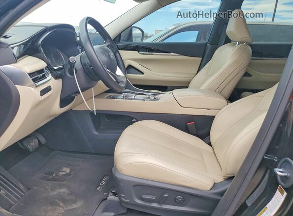5N1AL1ERXSC345140 2025 INFINITI QX60 Black Սալոնի դիմացի տեսք