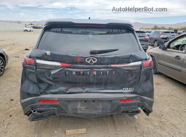 5N1AL1ERXSC345140 2025 INFINITI QX60 Black Հետևի տեսք