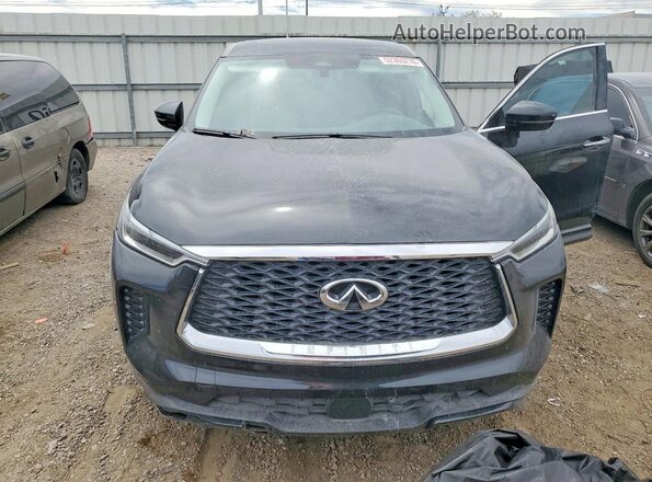 5N1AL1ERXSC345140 2025 INFINITI QX60 Black Դիմացի տեսք