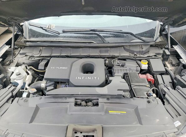 5N1AL1ERXSC345140 2025 INFINITI QX60 Black Շարժիչի բաժամունքի տեսք