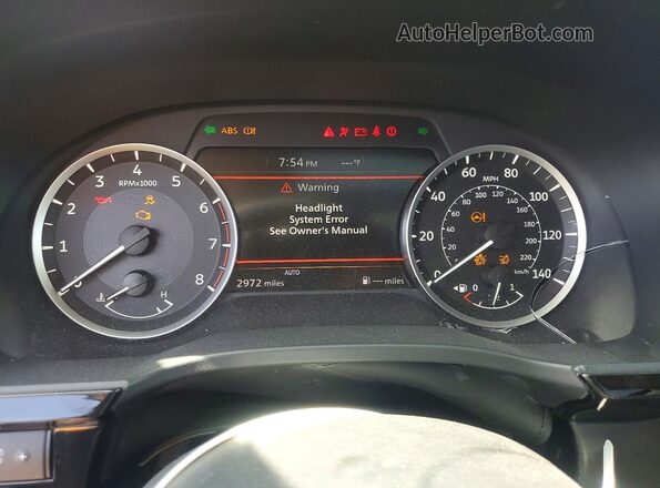 5N1AL1ES0SC331122 2025 INFINITI QX60 Black Սարքավորումների վահանակի տեսք