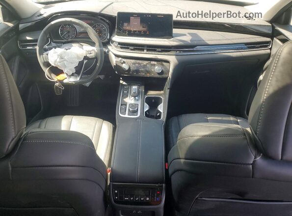 5N1AL1ES0SC331122 2025 INFINITI QX60 Black Առջևի վահանակի տեսք