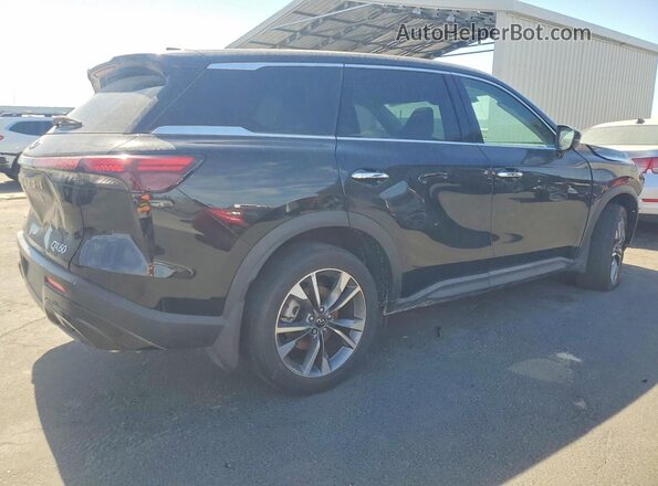 5N1AL1ES0SC331122 2025 INFINITI QX60 Black Հետևի աջ