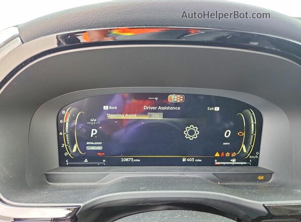 5N1AL1FR2TC336402 2026 INFINITI QX60 Gray Սարքավորումների վահանակի տեսք