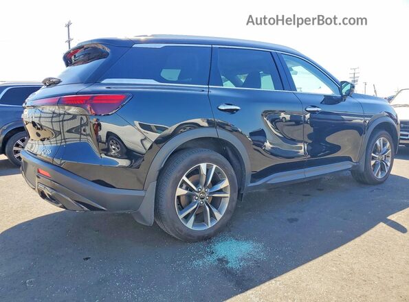 5N1AL1FR6SC355792 2025 INFINITI QX60 Black Հետևի աջ