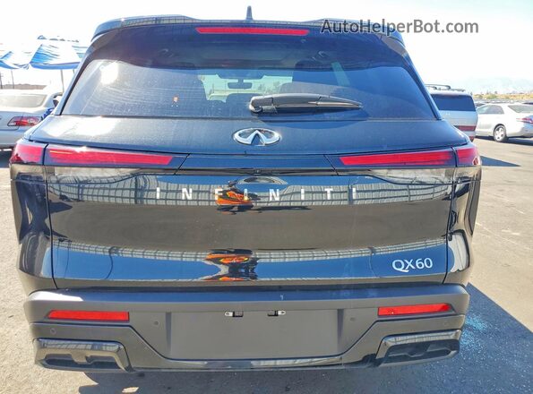 5N1AL1FR6SC355792 2025 INFINITI QX60 Black Հետևի տեսք
