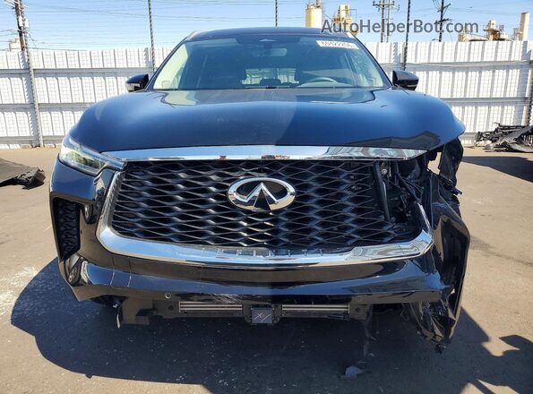 5N1AL1FR6SC355792 2025 INFINITI QX60 Black Դիմացի տեսք