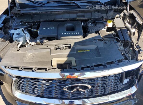 5N1AL1FR6SC355792 2025 INFINITI QX60 Black Շարժիչի բաժամունքի տեսք