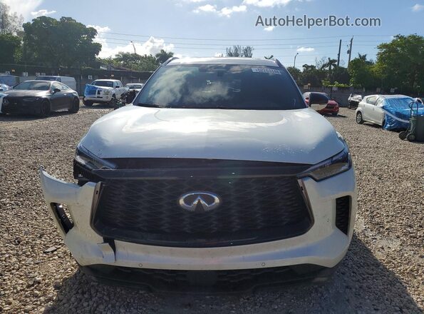5N1AL1FR7SC354666 2025 INFINITI QX60 White წინა ხედი
